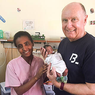 Support for mother-child clinic in Eritrea